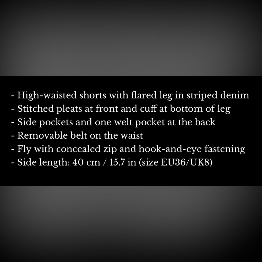Sezane Rome Shorts Ecru - Size 34 - Picture 6 of 6